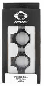 Tikka Opti-Lock 30mm scope ring set for sako tikka rifles with blued steel construction and low height